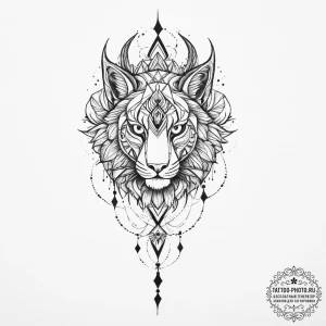 Tattoo sketch a subtle geometric pattern on a... - эскиз тату (№1755737082_0, 21.08.2025 00:44) — tattoo-photo.ru