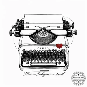 Tattoo sketch a family motto or creed in a cl... - эскиз тату (№1755742013_0, 21.08.2025 02:06) — tattoo-photo.ru
