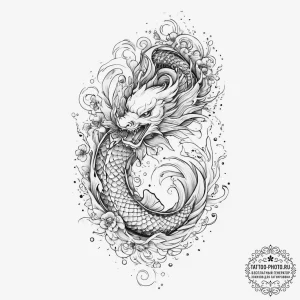 Tattoo sketch a minimalist outline of a power... - эскиз тату (№1755783667_0, 21.08.2025 13:41) — tattoo-photo.ru