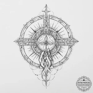 Tattoo sketch a sketch of a hand holding a gl... - эскиз тату (№1755791009_0, 21.08.2025 15:43) — tattoo-photo.ru