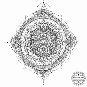 Tattoo design a floating island from a fantas... - эскиз тату (№1755792820_0, 21.08.2025 16:13) — tattoo-photo.ru