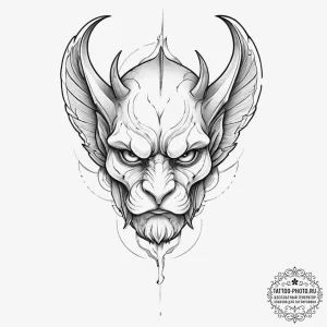 Tattoo design a stylized depiction of a guard... - эскиз тату (№1755796834_0, 21.08.2025 17:20) — tattoo-photo.ru