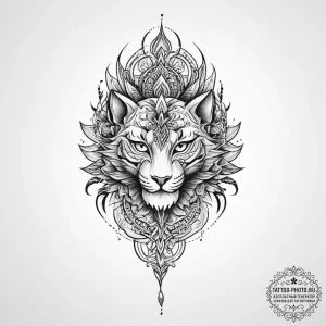 Tattoo sketch sharp - эскиз тату (№1755802661_0, 21.08.2025 18:57) — tattoo-photo.ru
