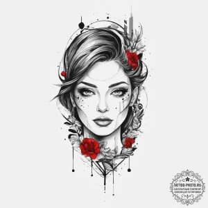 Tattoo sketch amber, tattoo sketch design, tr... - эскиз тату (№1755803270_0, 21.08.2025 19:07) — tattoo-photo.ru