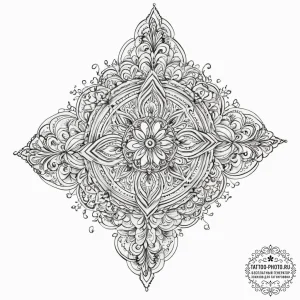 Tattoo sketch divine self, ink illustration f... - эскиз тату (№1755806066_0, 21.08.2025 19:54) — tattoo-photo.ru