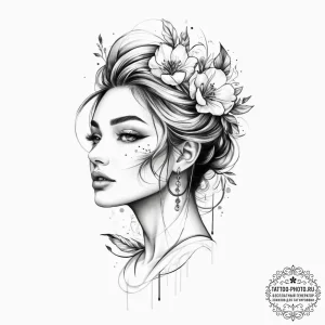 Tattoo sketch passion - эскиз тату (№1755809469_0, 21.08.2025 20:51) — tattoo-photo.ru