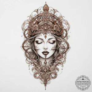 Tattoo sketch smoke, tattoo sketch design, ne... - эскиз тату (№1755809671_0, 21.08.2025 20:54) — tattoo-photo.ru