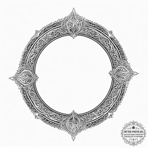 Tattoo sketch the lord of the rings fellowshi... - эскиз тату (№1755812674_0, 21.08.2025 21:44) — tattoo-photo.ru