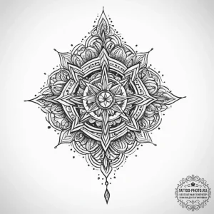 Tattoo sketch a symbolic concept - эскиз тату (№1755823111_0, 22.08.2025 00:38) — tattoo-photo.ru