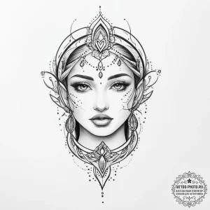 Tattoo sketch a symbolic emotion - эскиз тату (№1755823914_0, 22.08.2025 00:51) — tattoo-photo.ru