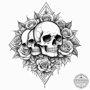 Tattoo sketch palace, tattoo flash sheet desi... - эскиз тату (№1755828529_0, 22.08.2025 02:08) — tattoo-photo.ru