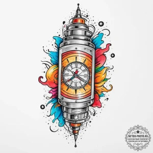 Tattoo sketch watch with a quote, tattoo draw... - эскиз тату (№1755831139_0, 22.08.2025 02:52) — tattoo-photo.ru