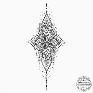 Tattoo sketch узор на ноге, tattoo line art,... - эскиз тату (№1755836369_0, 22.08.2025 04:19) — tattoo-photo.ru