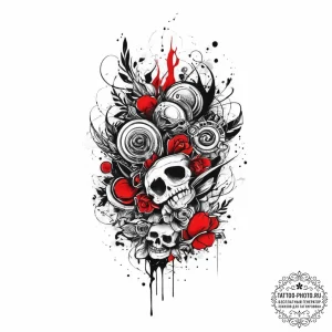 Tattoo sketch delicate tattoo, tattoo flash s... - эскиз тату (№1755846248_0, 22.08.2025 07:04) — tattoo-photo.ru