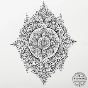 Tattoo sketch spiritual essence, tattoo flash... - эскиз тату (№1755847054_0, 22.08.2025 07:17) — tattoo-photo.ru
