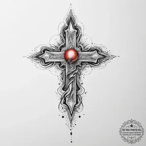 Tattoo sketch cosmic fount, concept art for t... - эскиз тату (№1755847255_0, 22.08.2025 07:20) — tattoo-photo.ru