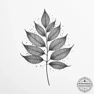 Tattoo sketch minimalist plant silhouette, ta... - эскиз тату (№1755850657_0, 22.08.2025 08:17) — tattoo-photo.ru