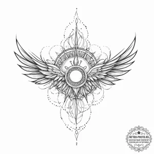 Tattoo sketch destiny, artistic tattoo sketch... - эскиз тату (№1755852072_0, 22.08.2025 08:41) — tattoo-photo.ru