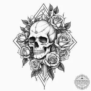 Tattoo sketch mail carrier postal truck, tatt... - эскиз тату (№1755854671_0, 22.08.2025 09:24) — tattoo-photo.ru