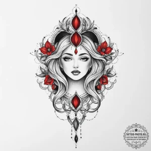 Tattoo sketch mercy, tattoo flash sheet desig... - эскиз тату (№1755867552_0, 22.08.2025 12:59) — tattoo-photo.ru
