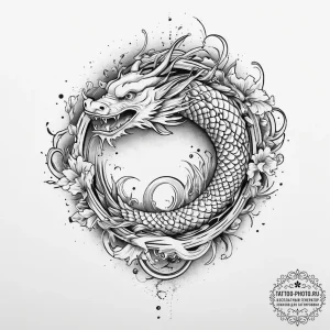 Tattoo sketch labyrinth, ink illustration for... - эскиз тату (№1755870371_0, 22.08.2025 13:46) — tattoo-photo.ru