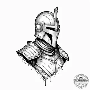 Tattoo sketch knight tattoo, ink illustration... - эскиз тату (№1755872392_0, 22.08.2025 14:19) — tattoo-photo.ru