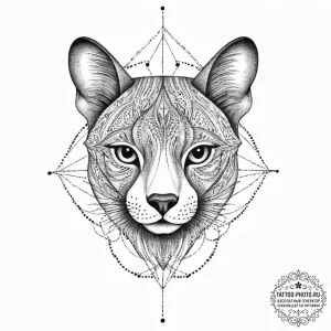 Tattoo sketch cute animal tattoo, tattoo line... - эскиз тату (№1755873383_0, 22.08.2025 14:36) — tattoo-photo.ru