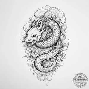 Tattoo sketch spiritual dimension, artistic t... - эскиз тату (№1755876414_0, 22.08.2025 15:26) — tattoo-photo.ru