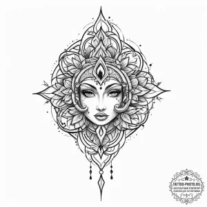 Tattoo sketch a symbolic event - эскиз тату (№1755882244_0, 22.08.2025 17:04) — tattoo-photo.ru