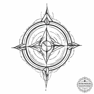 Tattoo sketch mercury symbol, ink illustratio... - эскиз тату (№1755884238_0, 22.08.2025 17:37) — tattoo-photo.ru