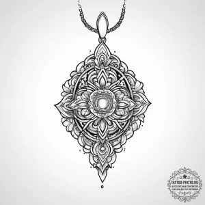 Tattoo sketch locket photo tattoo, tattoo ske... - эскиз тату (№1755886243_0, 22.08.2025 18:10) — tattoo-photo.ru