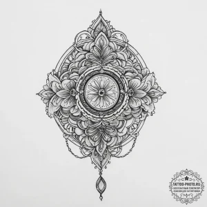 Tattoo sketch locket tattoo, concept art for... - эскиз тату (№1755891071_0, 22.08.2025 19:31) — tattoo-photo.ru