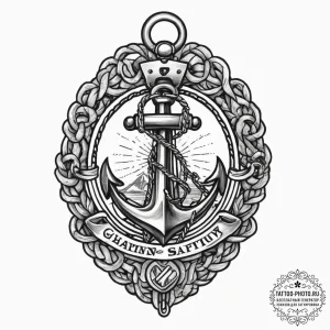 Tattoo sketch chain, artistic tattoo sketch,... - эскиз тату (№1755893706_0, 22.08.2025 20:15) — tattoo-photo.ru
