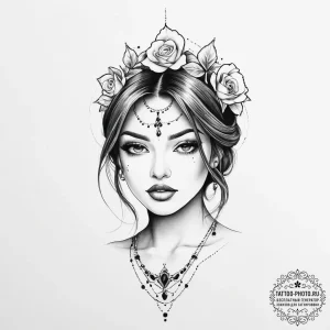 Tattoo sketch truth - эскиз тату (№1755895301_0, 22.08.2025 20:41) — tattoo-photo.ru