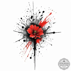 Tattoo sketch expression, concept art for tat... - эскиз тату (№1755895890_0, 22.08.2025 20:51) — tattoo-photo.ru