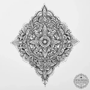 Tattoo sketch blessed self, tattoo flash shee... - эскиз тату (№1755896495_0, 22.08.2025 21:01) — tattoo-photo.ru