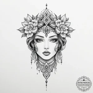 Tattoo sketch vibe - эскиз тату (№1755900614_0, 22.08.2025 22:10) — tattoo-photo.ru