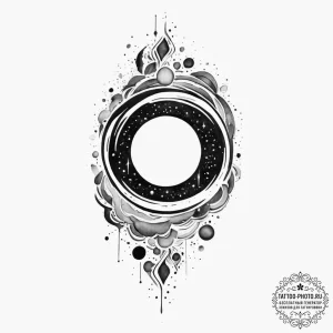 Tattoo sketch galaxy, ink illustration for ta... - эскиз тату (№1755901424_0, 22.08.2025 22:23) — tattoo-photo.ru