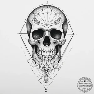 Tattoo sketch skeleton, tattoo drawing outlin... - эскиз тату (№1755914799_0, 23.08.2025 02:06) — tattoo-photo.ru