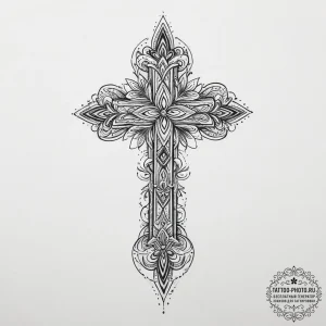 Tattoo sketch узор в виде тотема, tattoo flas... - эскиз тату (№1755918165_0, 23.08.2025 03:02) — tattoo-photo.ru
