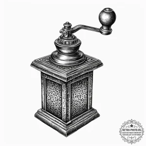 Tattoo sketch pepper grinder, ink illustratio... - эскиз тату (№1755935786_0, 23.08.2025 07:56) — tattoo-photo.ru