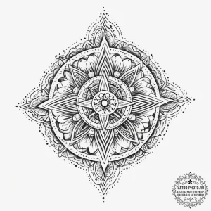 Tattoo sketch cosmic self, tattoo drawing out... - эскиз тату (№1755936381_0, 23.08.2025 08:06) — tattoo-photo.ru