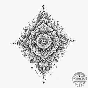 Tattoo sketch weave, ink illustration for tat... - эскиз тату (№1755940992_0, 23.08.2025 09:23) — tattoo-photo.ru