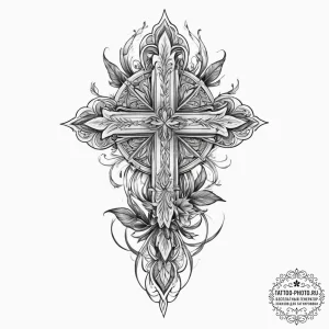 Tattoo sketch magical glowing plant, concept... - эскиз тату (№1755943747_0, 23.08.2025 10:09) — tattoo-photo.ru