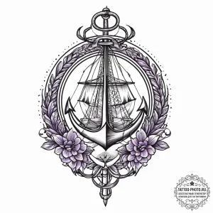 Tattoo sketch purple, concept art for tattoo,... - эскиз тату (№1755945900_0, 23.08.2025 10:45) — tattoo-photo.ru