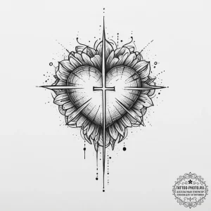Tattoo sketch hand holding a heart, tattoo dr... - эскиз тату (№1755946491_0, 23.08.2025 10:54) — tattoo-photo.ru