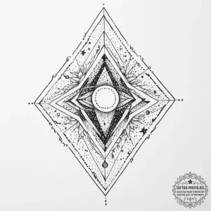 Tattoo sketch cosmic scene, artistic tattoo s... - эскиз тату (№1755969738_0, 23.08.2025 17:22) — tattoo-photo.ru