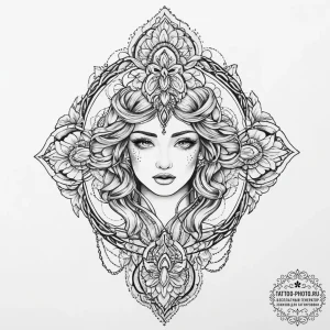 Tattoo sketch chain, tattoo line art, on a cl... - эскиз тату (№1755970530_0, 23.08.2025 17:35) — tattoo-photo.ru