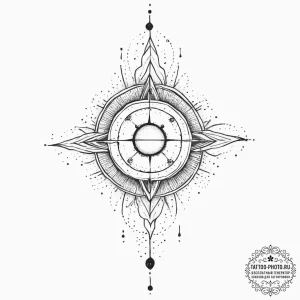 Tattoo sketch cosmic self, tattoo line art, o... - эскиз тату (№1755973883_0, 23.08.2025 18:31) — tattoo-photo.ru