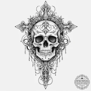 Tattoo sketch skeleton, tattoo flash sheet de... - эскиз тату (№1755976236_0, 23.08.2025 19:10) — tattoo-photo.ru